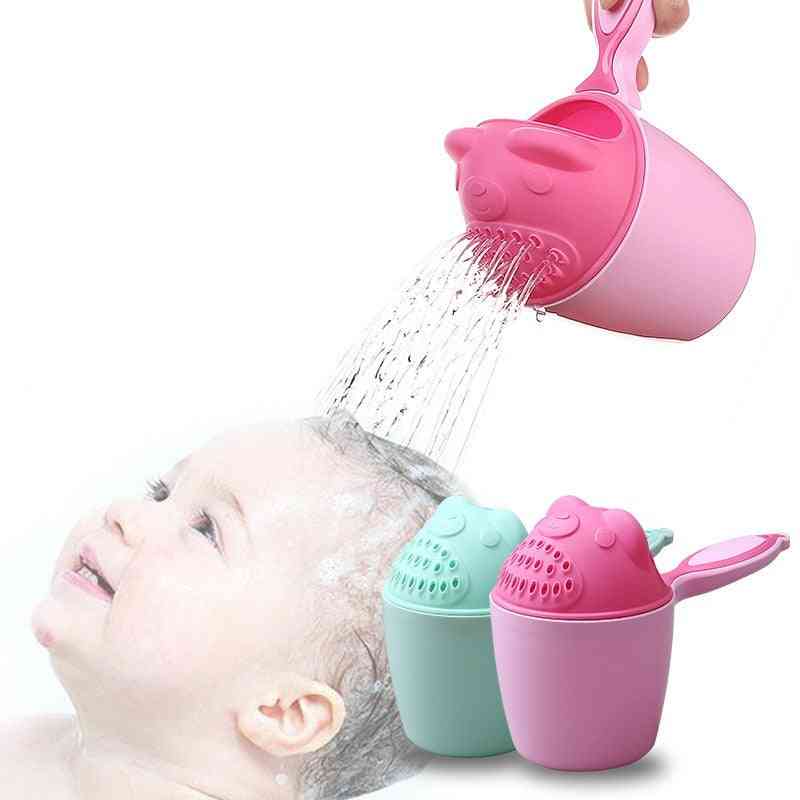Vauvan kylpy shampoo kuppi kylpytyökalu