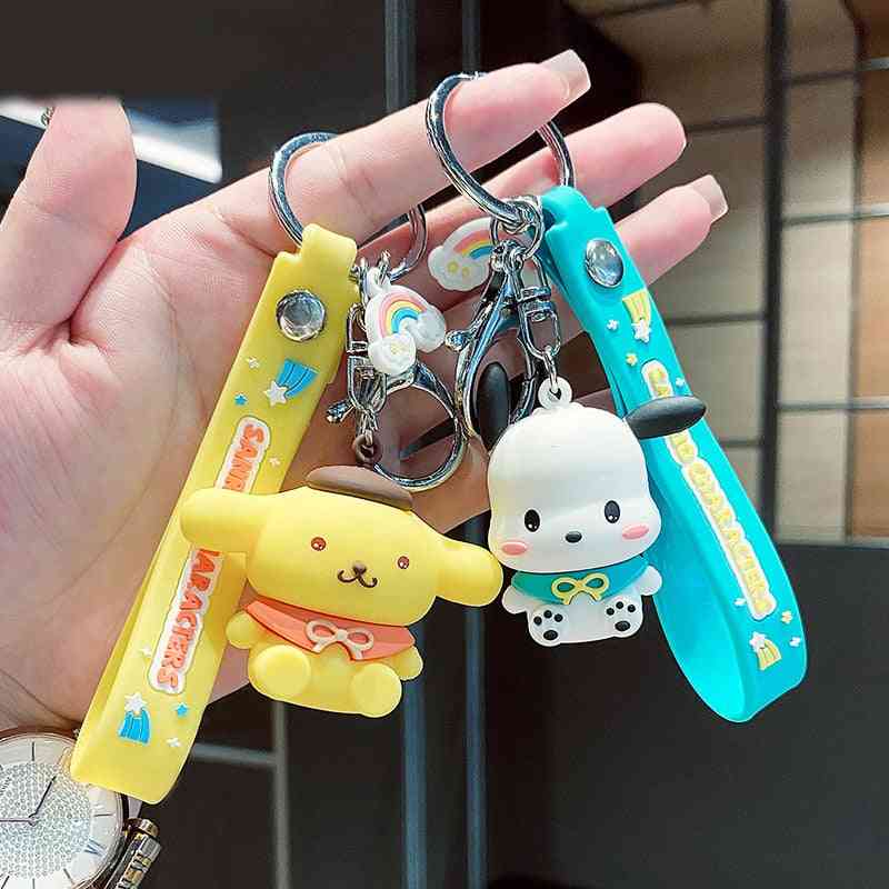Anime kawaii hello kitty nøkkelringer
