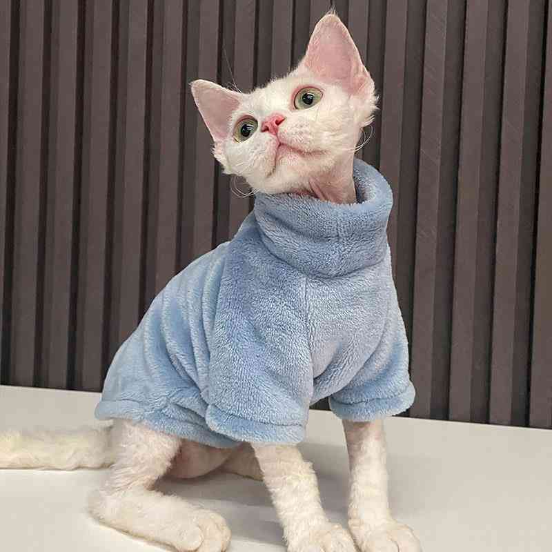 New Hairless Cat Sweater Winter Fashion Thickening Warm