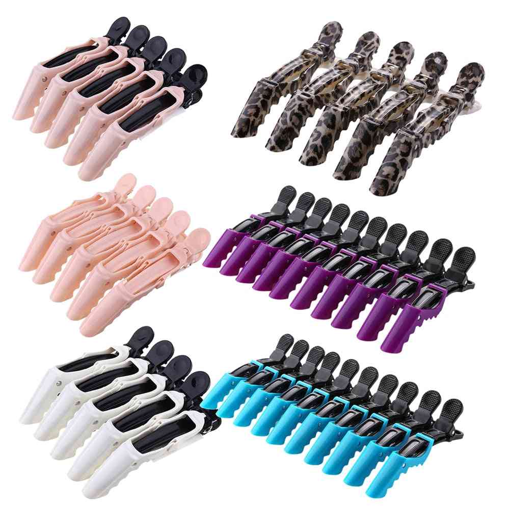 Plastic Hairdressing Clamps Clawr For Salon Styling