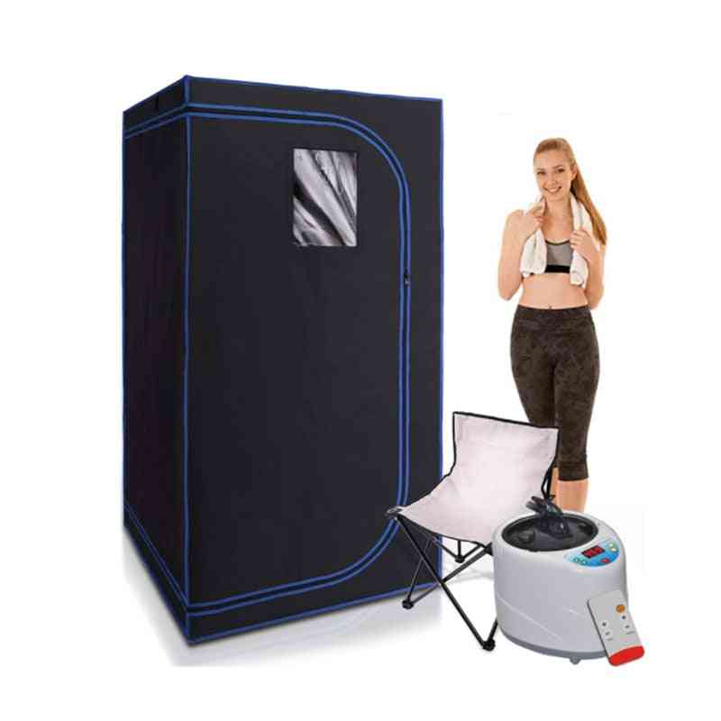 Portable Stainless Steel Pipe Support Sauna Box