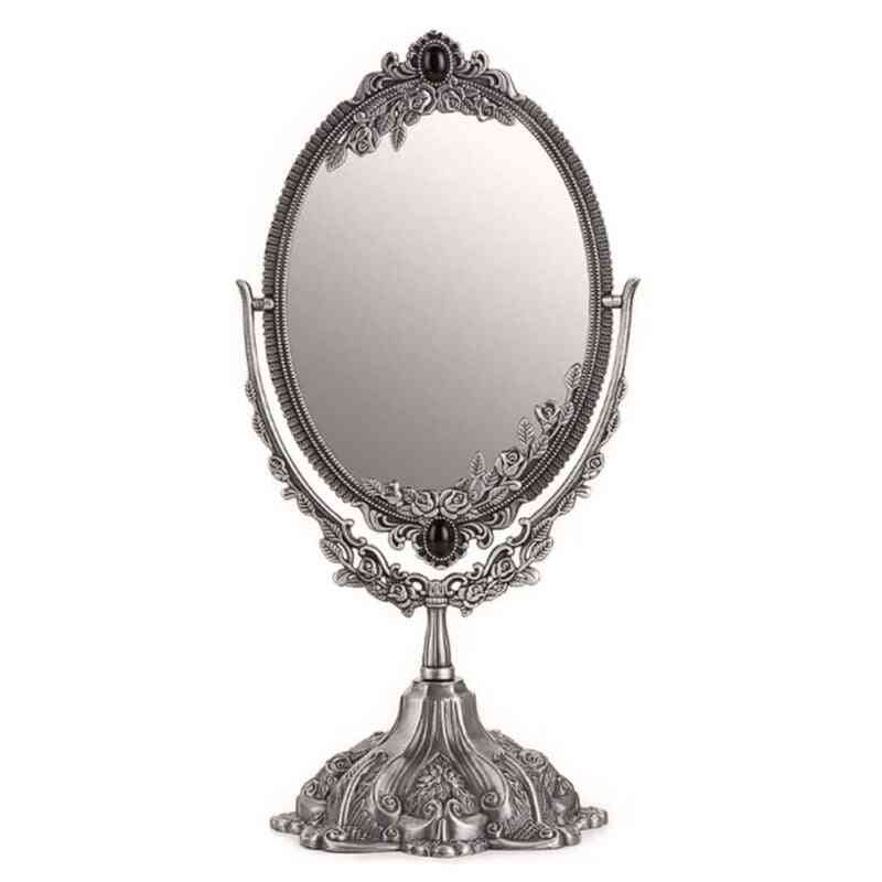 Tabletop Antique Makeup Dressing Mirror