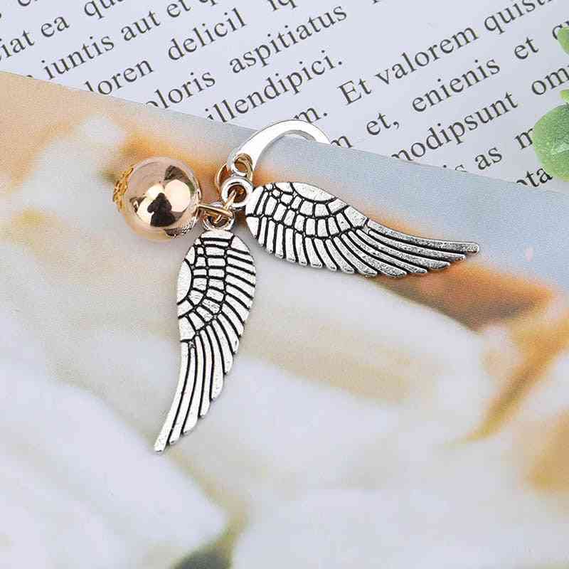 Wing Snitch Metal Bookmark Binder Stationery Bookmarks For Books