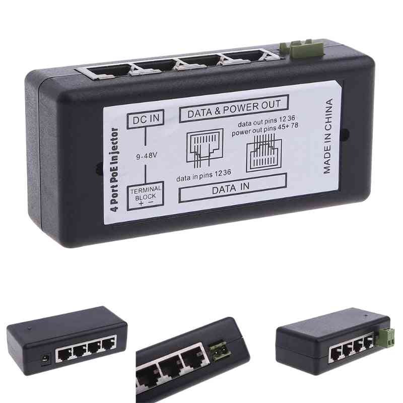 Cctv Surveillance Ip Cameras Power Over Ethernet Adapter