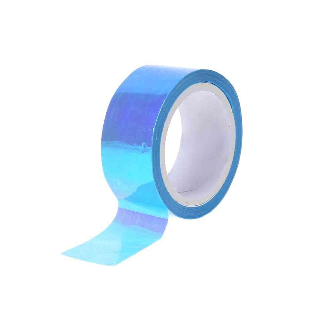 Decoration Holographic Prismatic Glitter Tape Hoops Stick