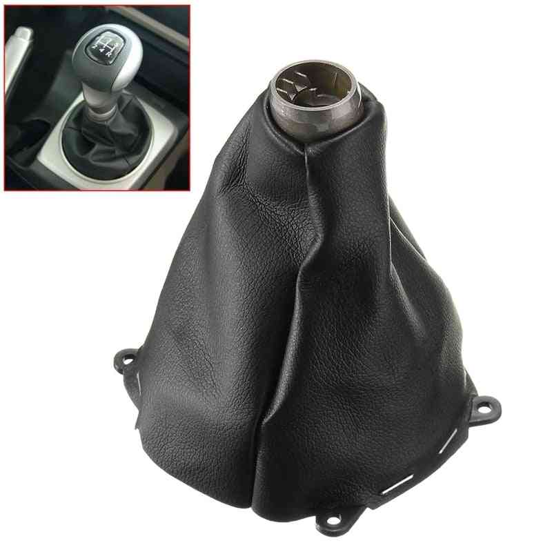 Car Manual Leather Gear Shifting Dust Boot For Honda