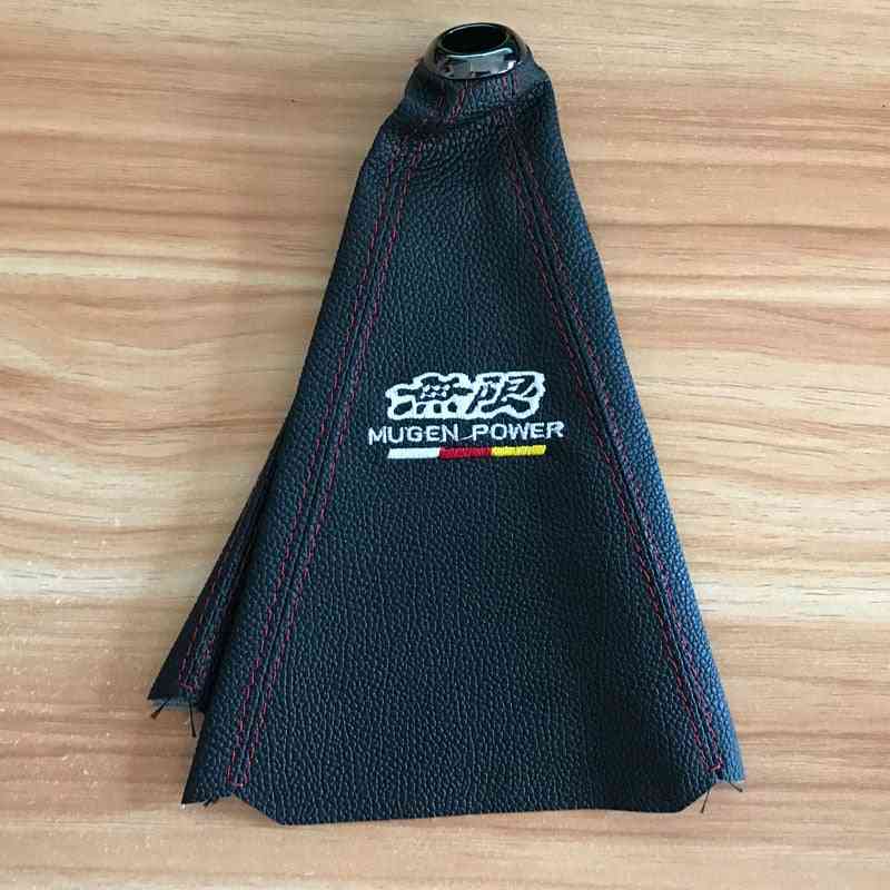 Boot Cover Leather Gear Sleeve For Honda Mitsubishi Toyota