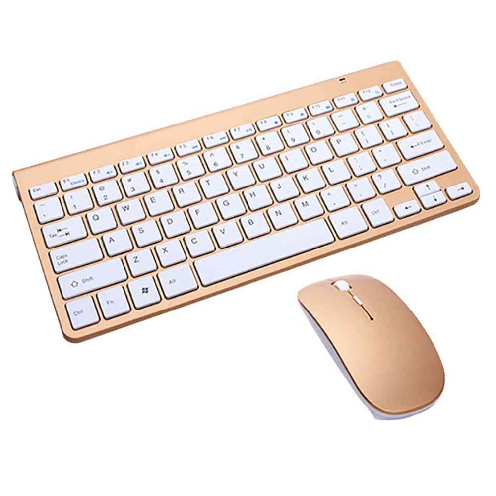 Mini Multimedia Keyboard Mouse Combo Set