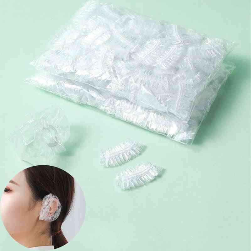 Dyeing Bath Shower Earmuffs Caps Hairdressers Barber Accessories