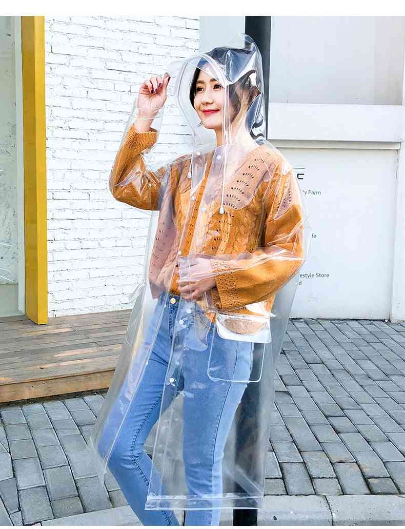 Fashion Transparent Raincoat