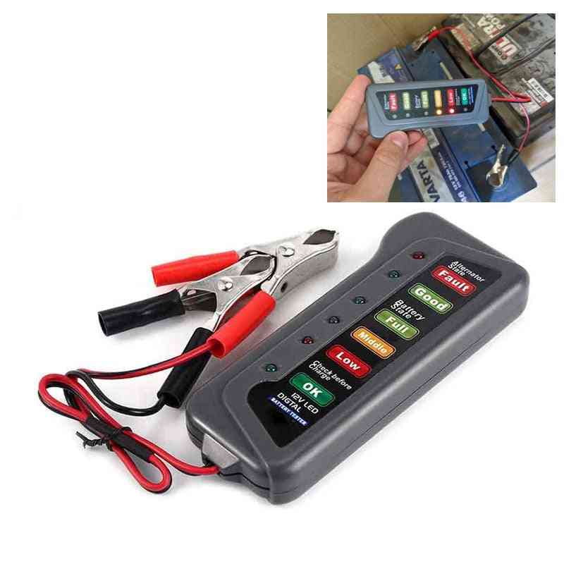 12v Auto Digital Battery Alternator Tester