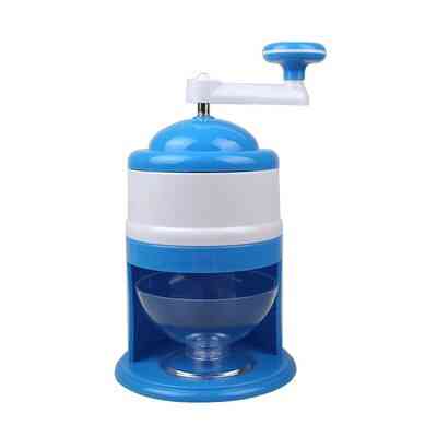 Ice Crusher Mini Ice Shavers Chopper Manual Snow Cone Smoothie
