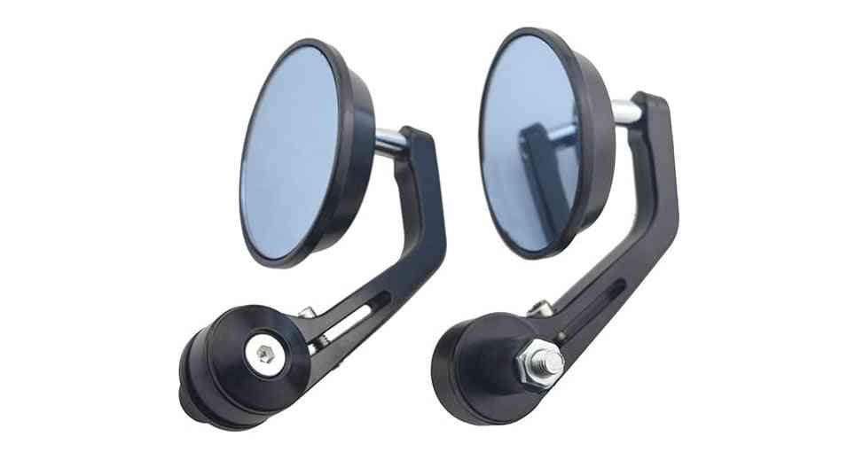 Moto End Motor Side Mirrors Motorcycle Cafe Racer Accessories