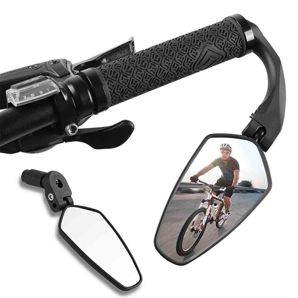1/2pcs West Biking Bicycle Stainless Steel Lens Mirror