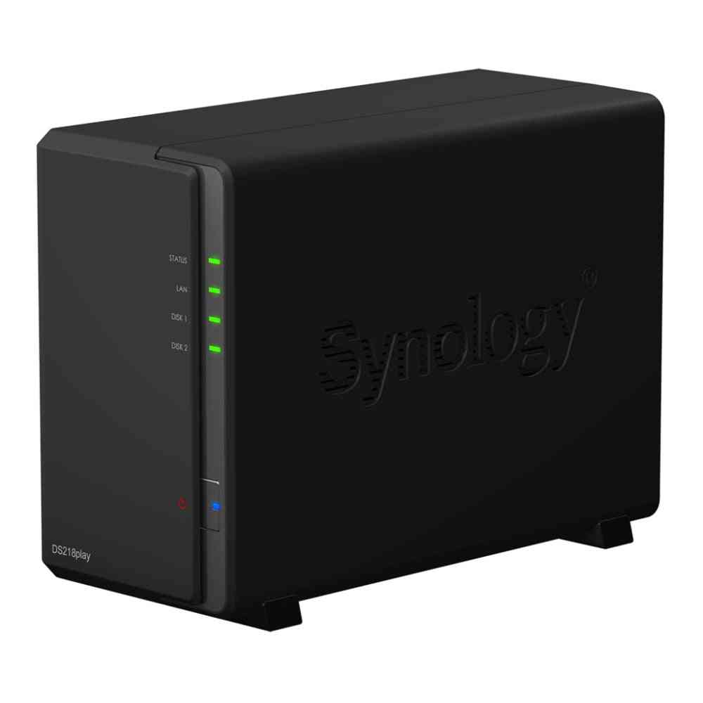 Synology-nas Ds218play Disk Station Diskless Nas Server