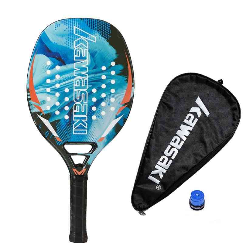 Beach Tennis Racket Carbon And Glass Fiber Soft Face Tennis Racquet