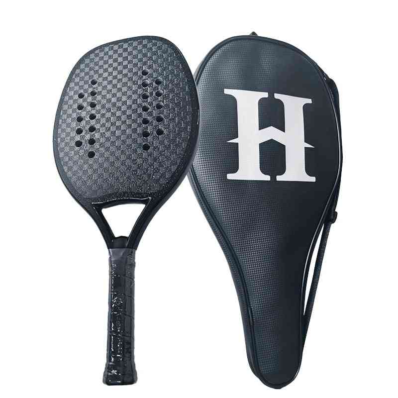 12k Professional Hoowan Blackshark Beach Tennis Racket