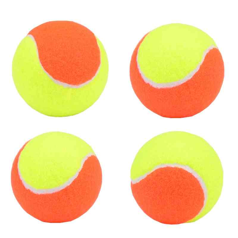 Soft Rubber Beach Tennis Balls Training Ball - 4 Pieces One Pack