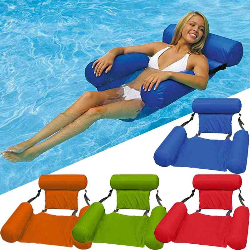 Oppustelige madrasser vand svømning hængekøje lounge stole pool
