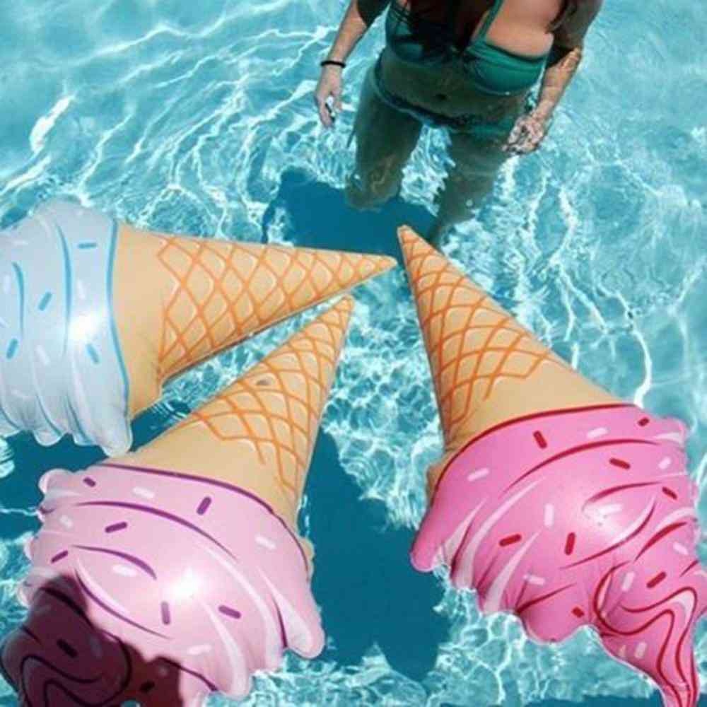 Oppblåsbar svømmeleke - luftmadrasser svømmebasseng leketøy