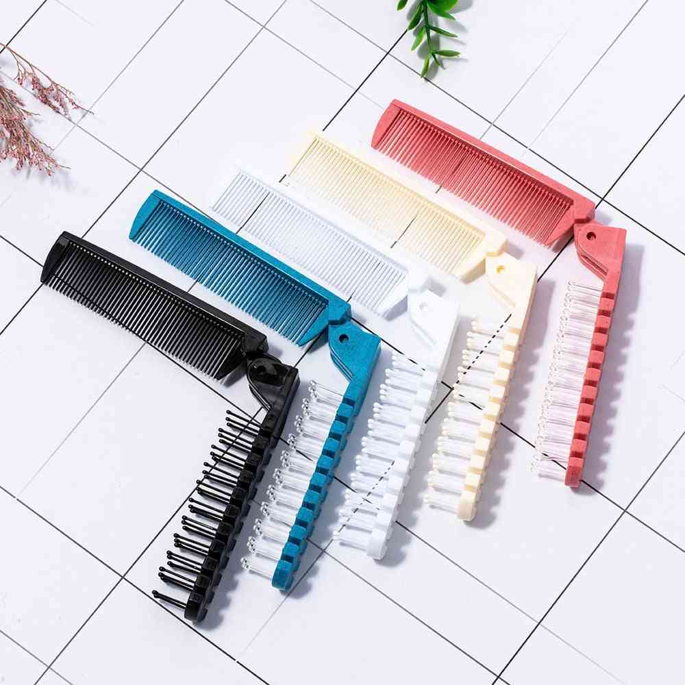 Foldable Massage Hair Comb- Anti Static Hairdressing Styling Tool
