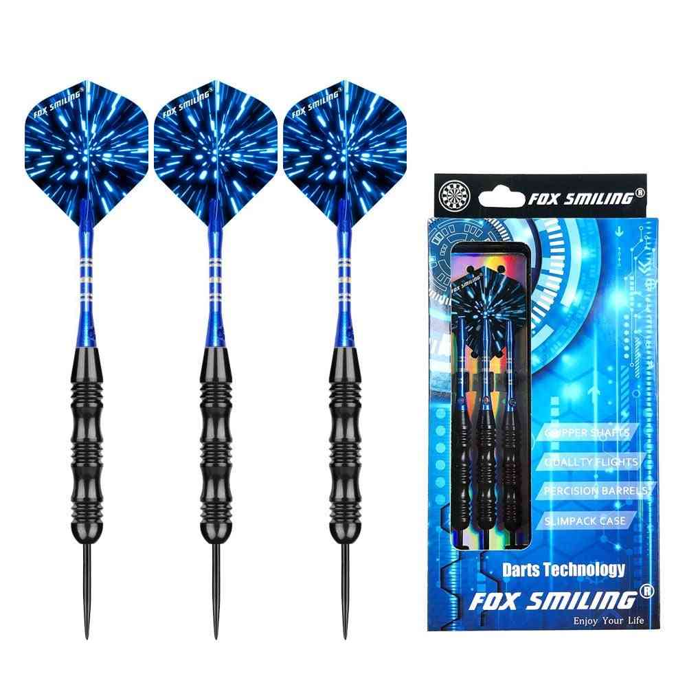 Fox Smiling 3pcs 22g Steel Tip Darts With Case