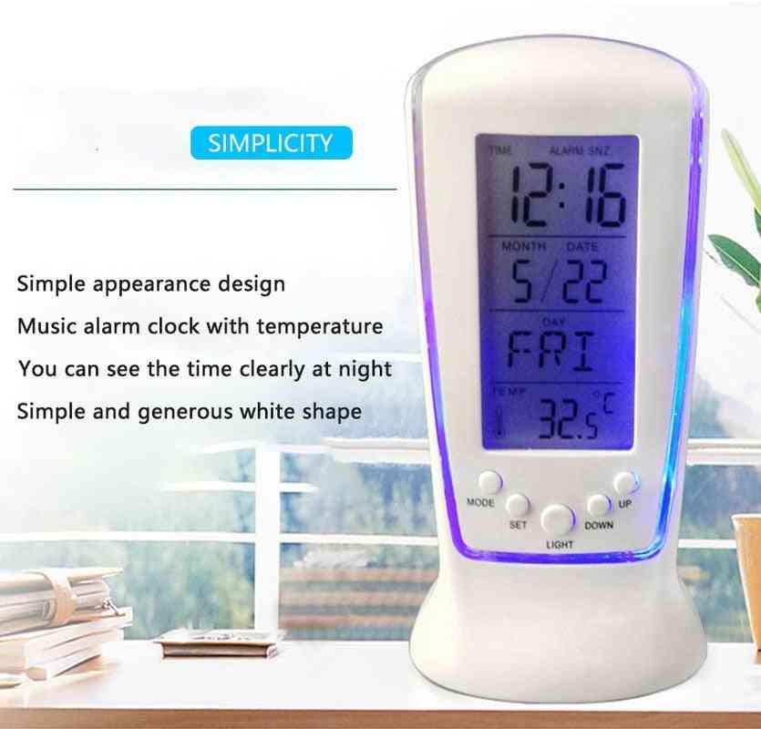 Digital Electronic Thermometer Led Clock
