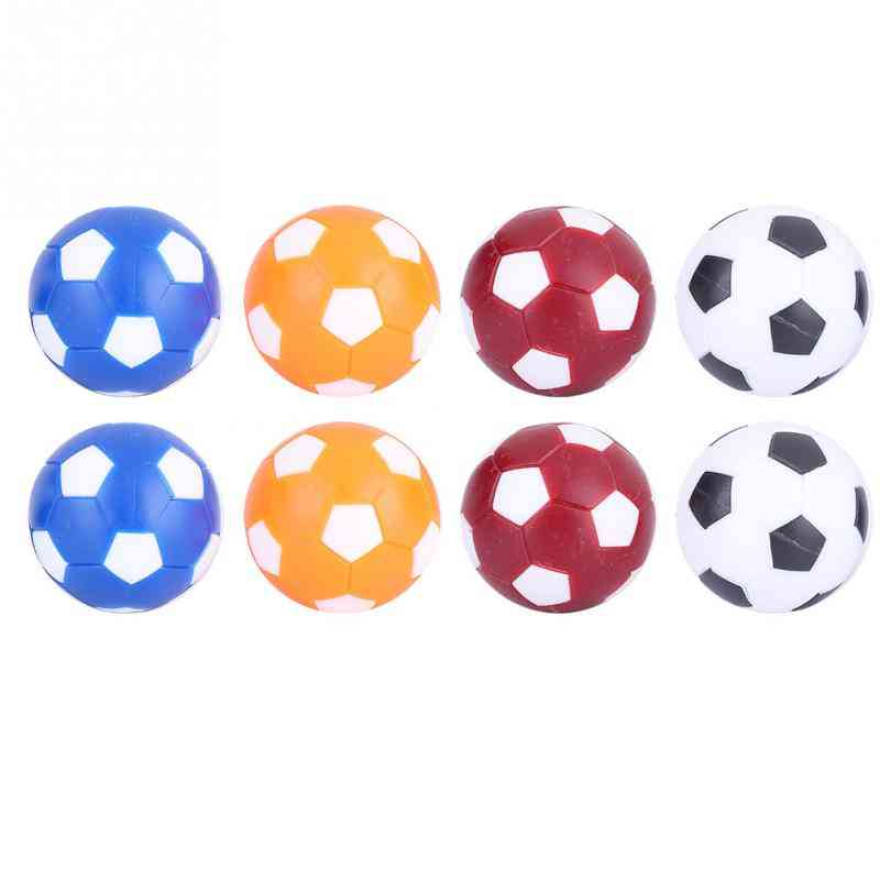 8pcs 36mm Mini Colorful Table Soccer Footballs Replacement Balls Foosball Tabletop Game Ball