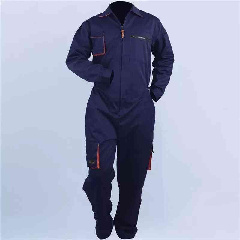 Unisex Protective Coverall Repairman Strap Jumpsuits Trousers Working Uniforms