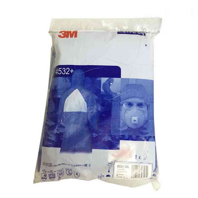 Anti-static Anti Chemical Liquid Protective Coverall Cleanroom Clothes