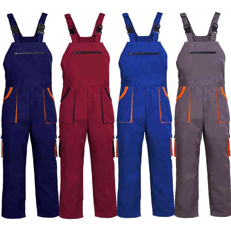 Protective Coveralls Strap Jumpsuits Work Cloth