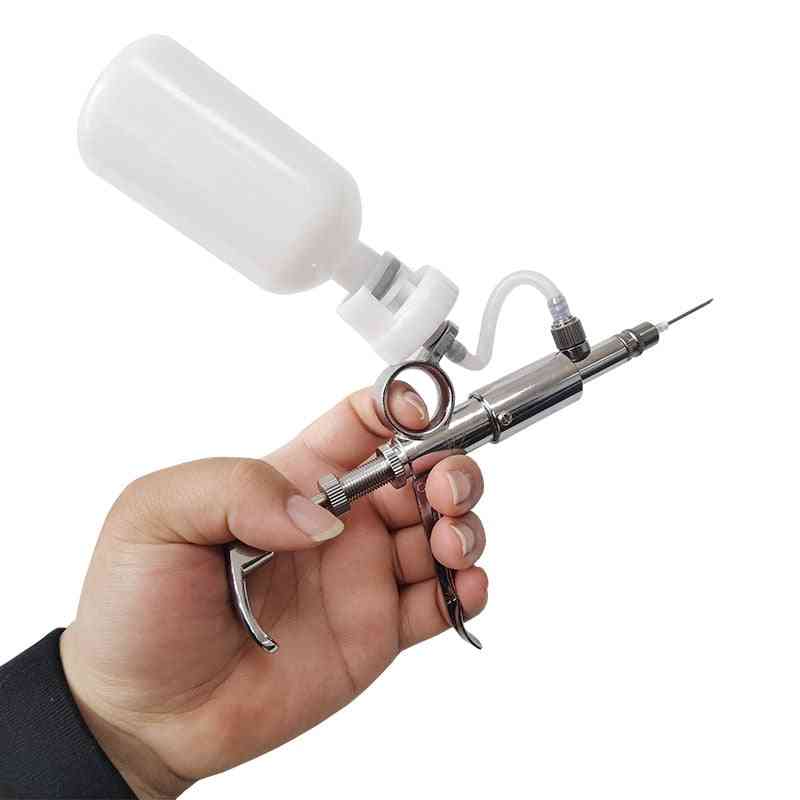 Syringe Veterinary Equipment With Bottle Inoculation Metal Multifunctional