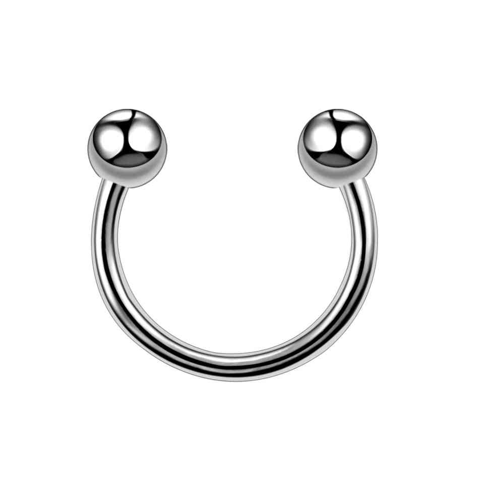 Titanium Circular Nose Ear Septum Piercing Ring-body Jewelry