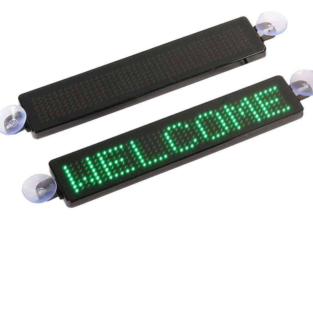 Led Display Signage Advertising Scrolling Message Vehicle