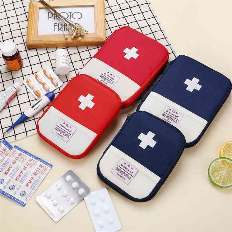 Mini Portable Travel Medicine First Aid Kit Bag