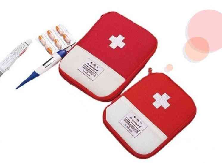Portable First Aid Medical Kit Travel Mini Medicine Storage Bag