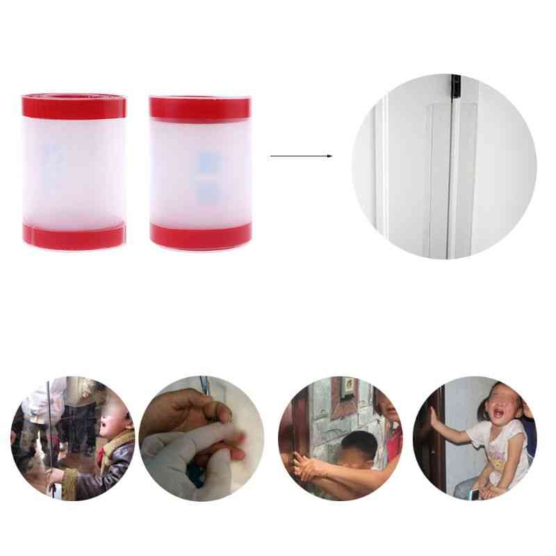 Clear Child Safety Door Hinge Protector Cover