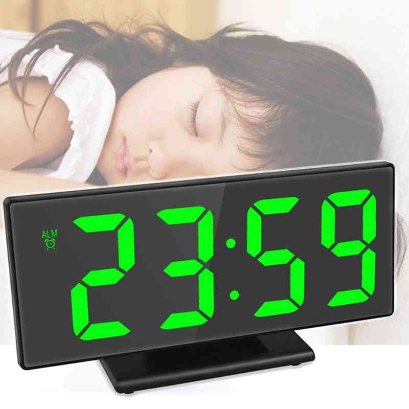 Digital Led Mirror Electronic Alarm Clocks