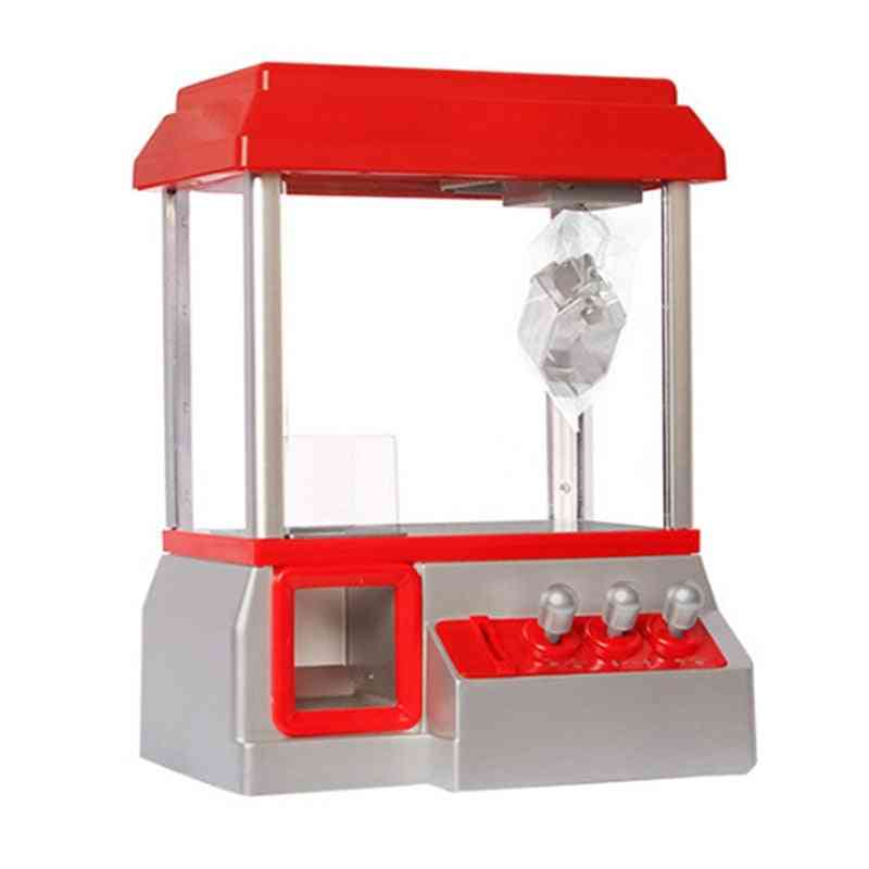 Salgsautomater slik grabber klo maskine legetøj-dukke miniature
