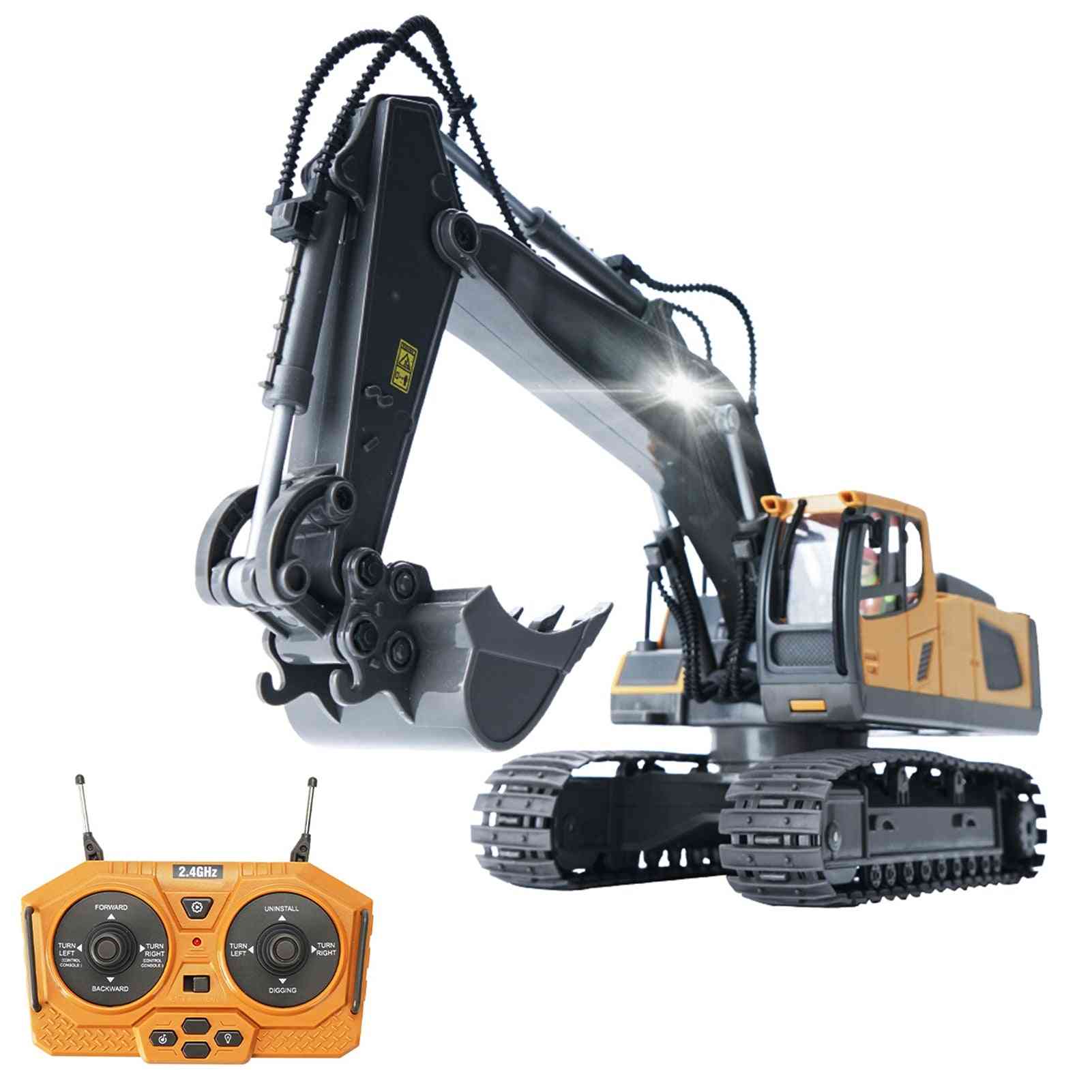 Rc Excavator/bulldozer  Engineering Vehicles Educational For Kids